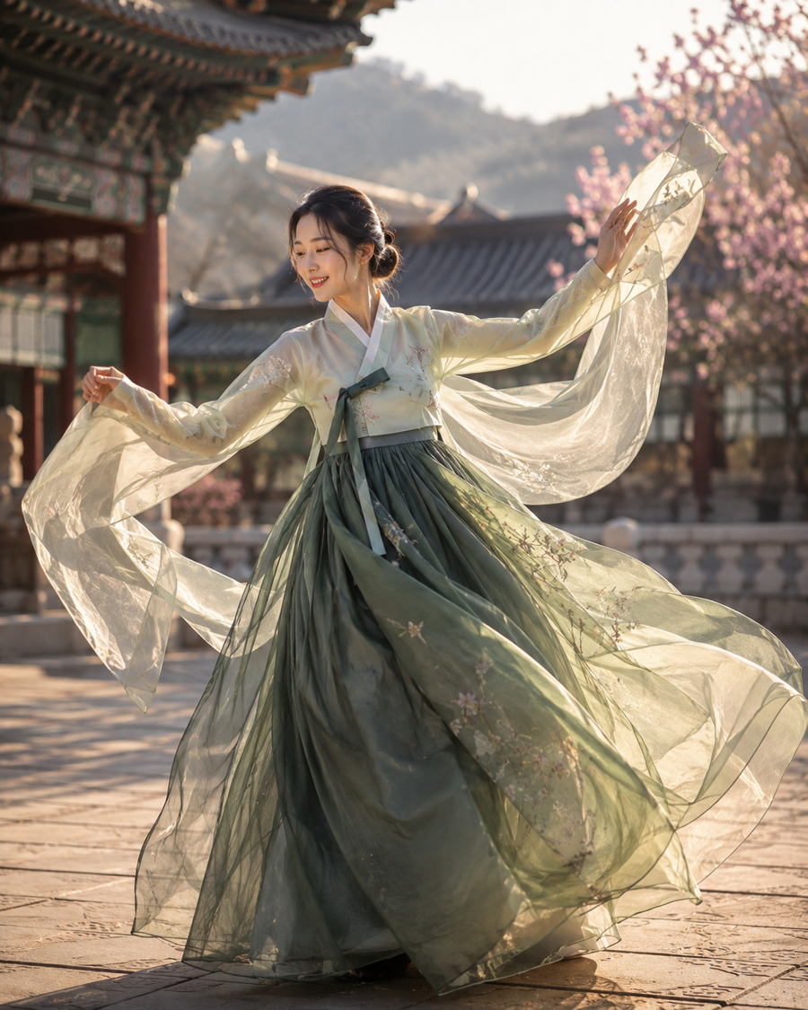 한복 AI 체험 템플릿